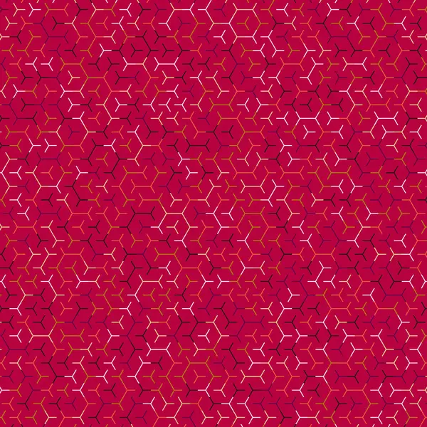  Altıgen Labirent deseni soyut illüstrasyon