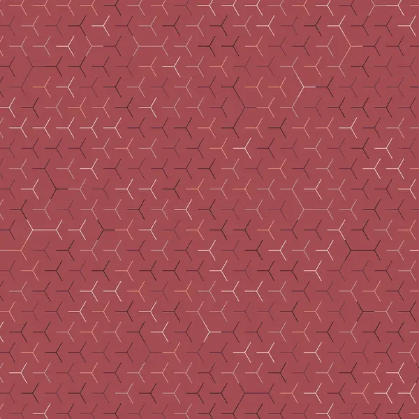  Altıgen Labirent deseni soyut illüstrasyon