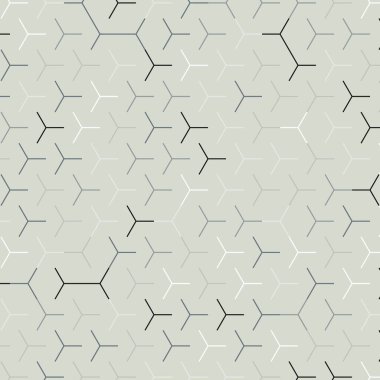  Altıgen Labirent deseni soyut illüstrasyon