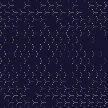  Altıgen Labirent deseni soyut illüstrasyon