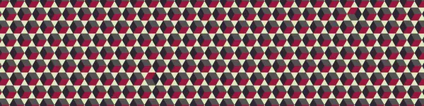  Altıgen Labirent deseni soyut illüstrasyon