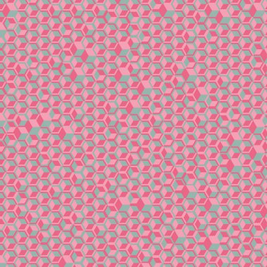  Altıgen Labirent deseni soyut illüstrasyon