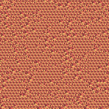  Altıgen Labirent deseni soyut illüstrasyon