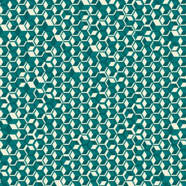  Altıgen Labirent deseni soyut illüstrasyon