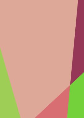 Geometrik soyutlama üretken sanat arkaplan çizimi