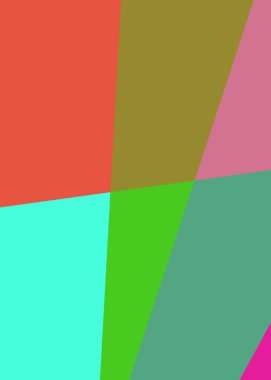 Geometrik soyutlama üretken sanat arkaplan çizimi