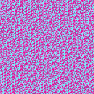  Altıgen Labirent deseni soyut illüstrasyon