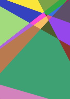 Geometrik soyutlama üretken sanat arkaplan çizimi