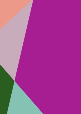 Geometrik soyutlama üretken sanat arkaplan çizimi