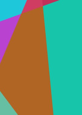 Geometrik soyutlama üretken sanat arkaplan çizimi