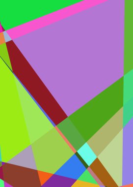 Geometrik soyutlama üretken sanat arkaplan çizimi