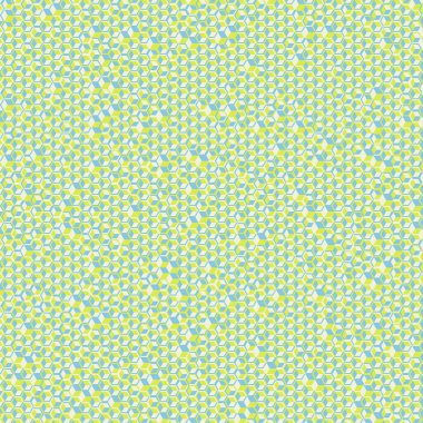  Altıgen Labirent deseni soyut illüstrasyon