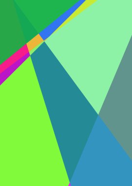 Geometrik soyutlama üretken sanat arkaplan çizimi