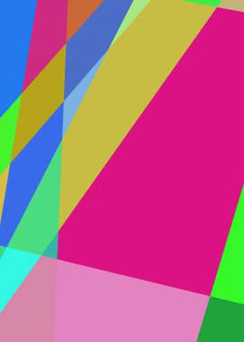 Geometrik soyutlama üretken sanat arkaplan çizimi