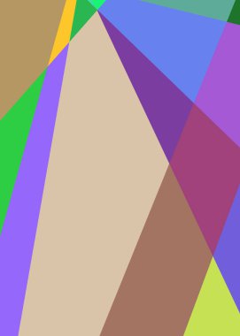 Geometrik soyutlama üretken sanat arkaplan çizimi