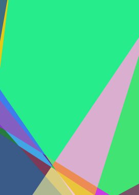 Geometrik soyutlama üretken sanat arkaplan çizimi