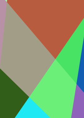 Geometrik soyutlama üretken sanat arkaplan çizimi