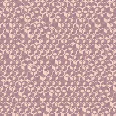  Altıgen Labirent deseni soyut illüstrasyon