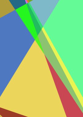 Geometrik soyutlama üretken sanat arkaplan çizimi