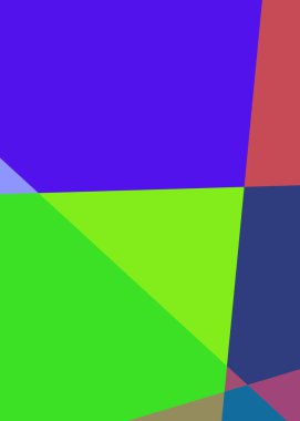 Geometrik soyutlama üretken sanat arkaplan çizimi