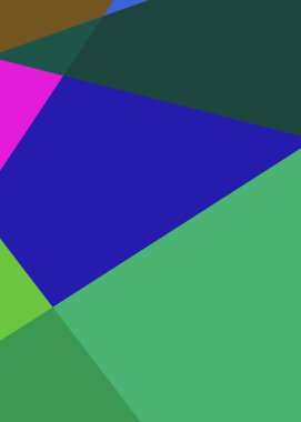 Geometrik soyutlama üretken sanat arkaplan çizimi