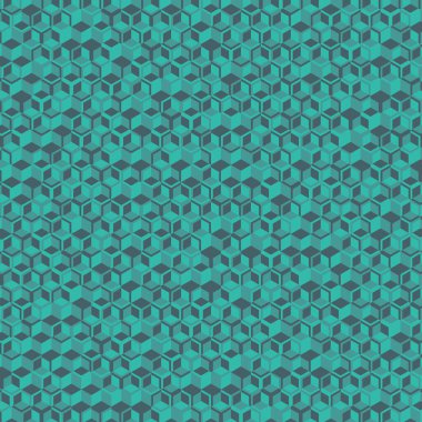  Altıgen Labirent deseni soyut illüstrasyon