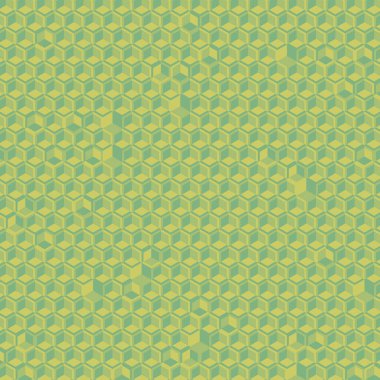  Altıgen Labirent deseni soyut illüstrasyon