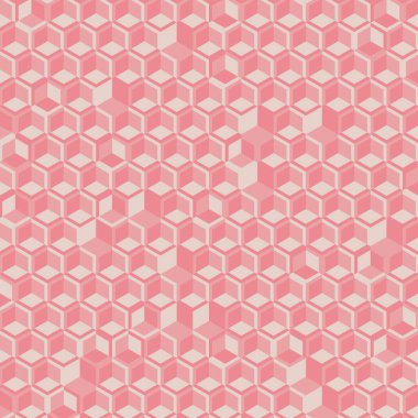  Altıgen Labirent deseni soyut illüstrasyon