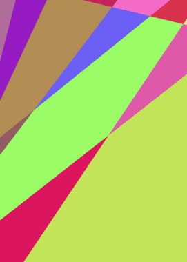 Geometrik soyutlama üretken sanat arkaplan çizimi