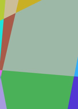 Geometrik soyutlama üretken sanat arkaplan çizimi