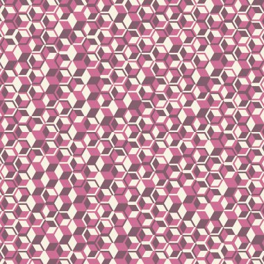  Altıgen Labirent deseni soyut illüstrasyon