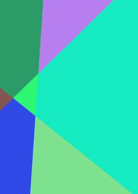 Geometrik soyutlama üretken sanat arkaplan çizimi