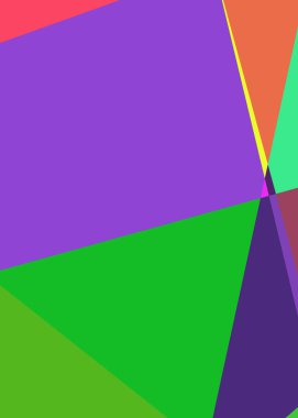 Geometrik soyutlama üretken sanat arkaplan çizimi