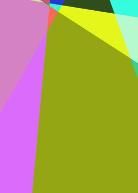 Geometrik soyutlama üretken sanat arkaplan çizimi