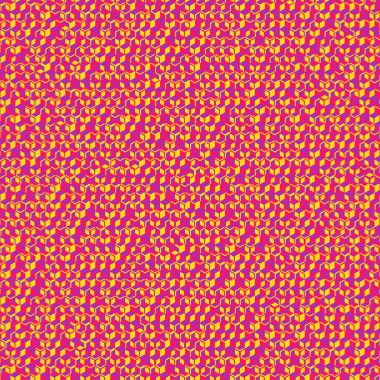  Altıgen Labirent deseni soyut illüstrasyon