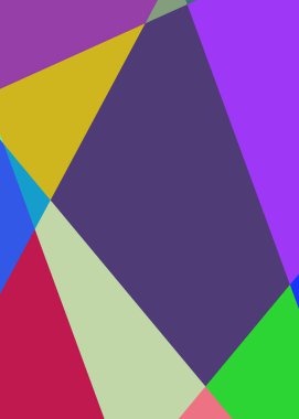 Geometrik soyutlama üretken sanat arkaplan çizimi