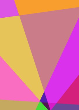 Geometrik soyutlama üretken sanat arkaplan çizimi