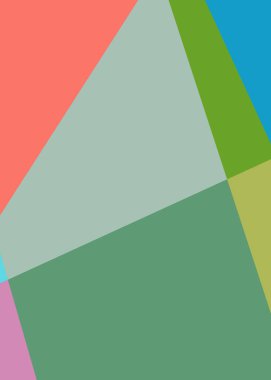 Geometrik soyutlama üretken sanat arkaplan çizimi