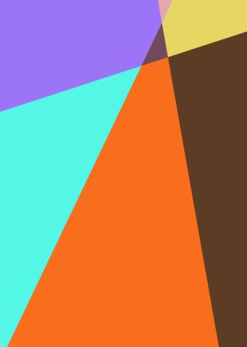 Geometrik soyutlama üretken sanat arkaplan çizimi