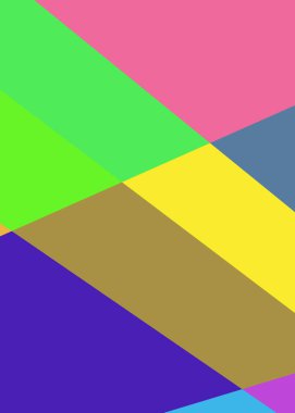 Geometrik soyutlama üretken sanat arkaplan çizimi