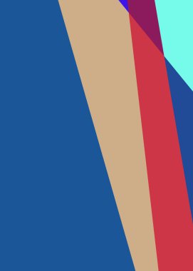 Geometrik soyutlama üretken sanat arkaplan çizimi