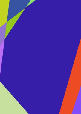 Geometrik soyutlama üretken sanat arkaplan çizimi