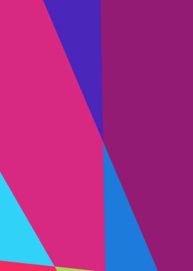 Geometrik soyutlama üretken sanat arkaplan çizimi