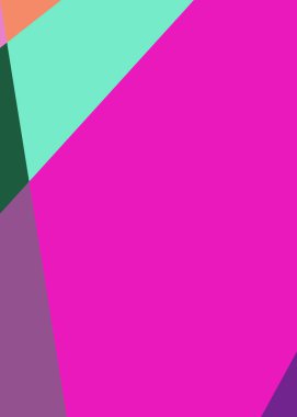 Geometrik soyutlama üretken sanat arkaplan çizimi