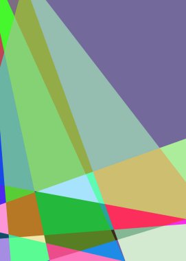 Geometrik soyutlama üretken sanat arkaplan çizimi