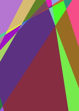 Geometrik soyutlama üretken sanat arkaplan çizimi