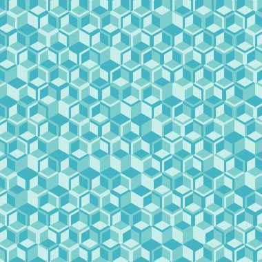  Altıgen Labirent deseni soyut illüstrasyon