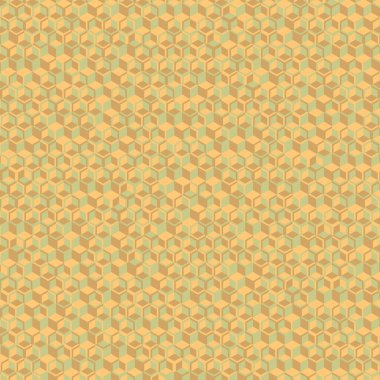  Altıgen Labirent deseni soyut illüstrasyon