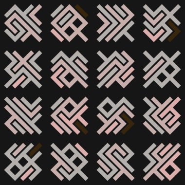 Asemic Glyph writing hieroglyph imitation abstract illustration