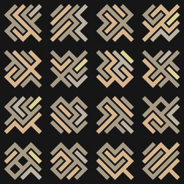 Asemic Glyph writing hieroglyph imitation abstract illustration